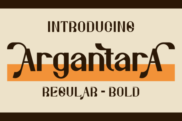 Argantara Font - Featured Image