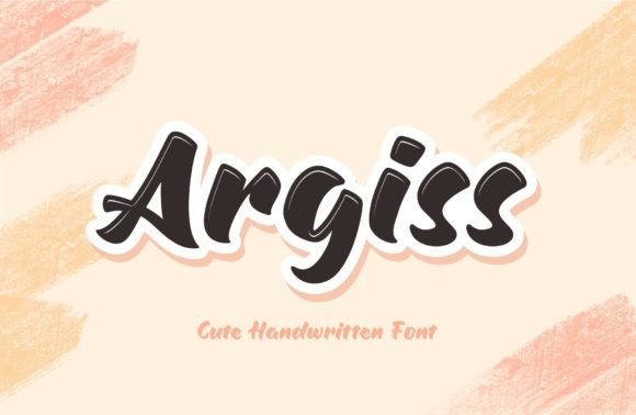 Argiss Font - Featured Image