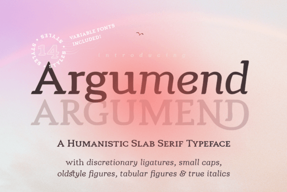 Argumend Font - Featured Image