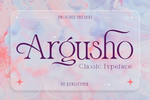 Argusho Font - Featured Image