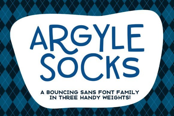 Argyle Socks Font - Featured Image