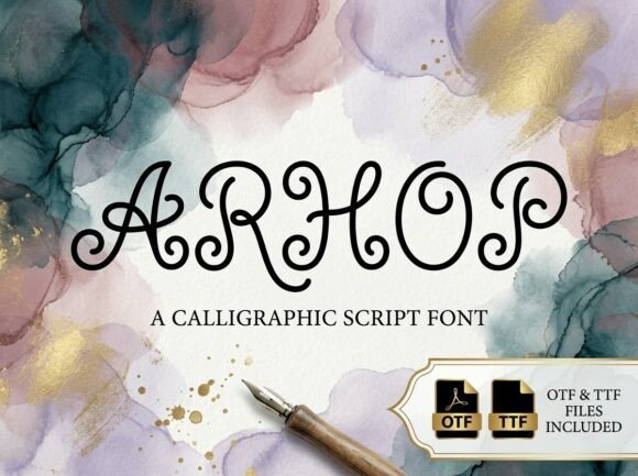 Arhop Font - Featured Image