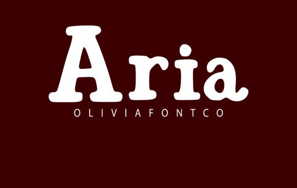 Aria Font - Featured Image