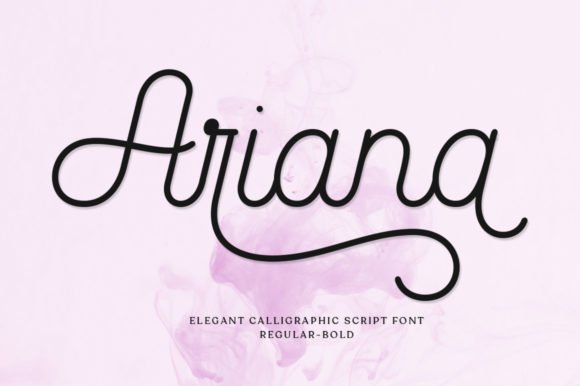 Ariana Script Font - Featured Image