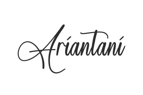Ariantani Font - Featured Image