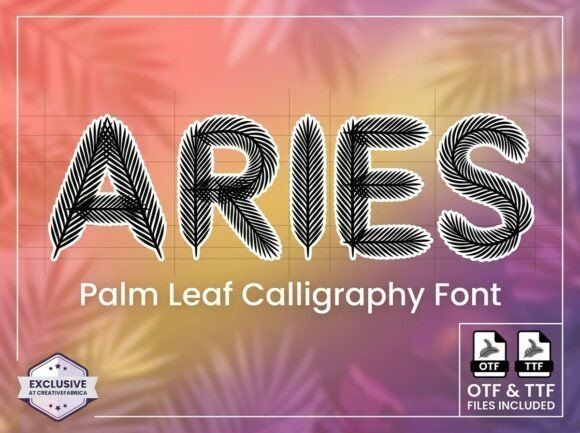 Aries Font - Featured Image