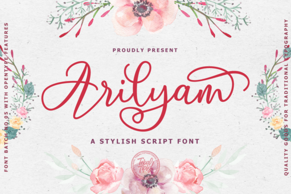 Arilyam Font - Featured Image