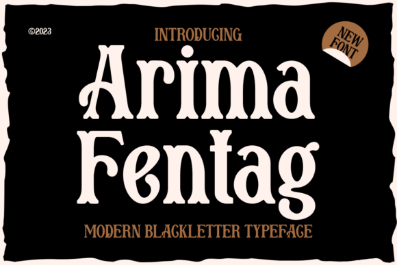 Arima Fentag Font - Featured Image