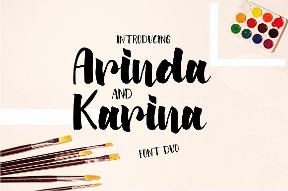Arinda & Karina Duo Font - Featured Image