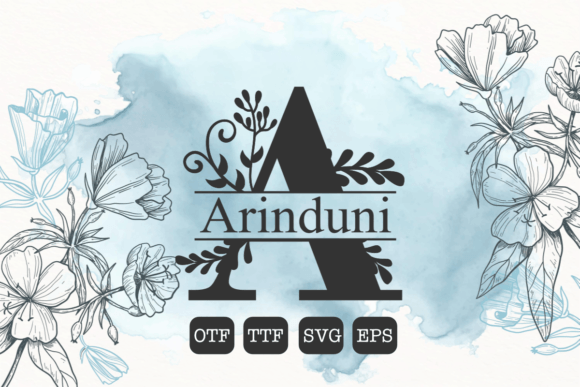 Arinduni Monogram Font - Featured Image
