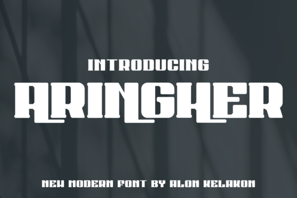 Aringher Font - Featured Image