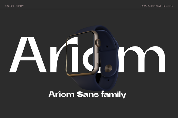 Ariom Font - Featured Image