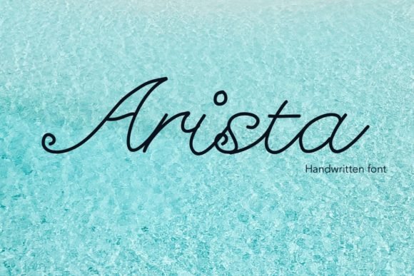 Arista Font - Featured Image