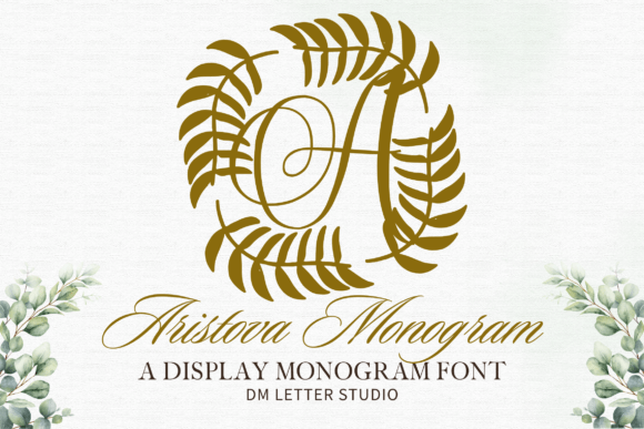 Aristova Monogram Font - Featured Image