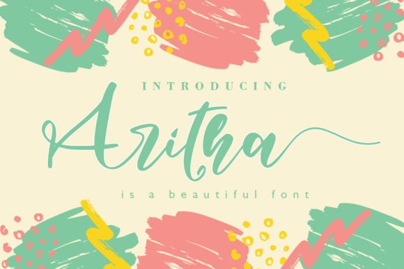Aritha Font - Featured Image