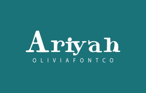 Ariyah Font - Featured Image