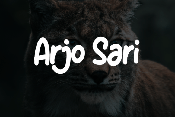 Arjo Sari Font - Featured Image
