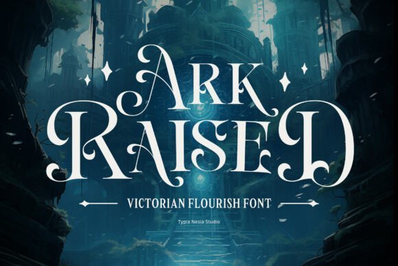 Ark Raised Font - Featured Image