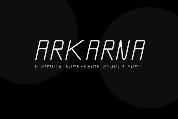 Arkarna Font - Featured Image