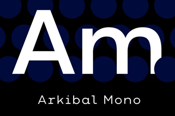 Arkibal Mono Font - Featured Image