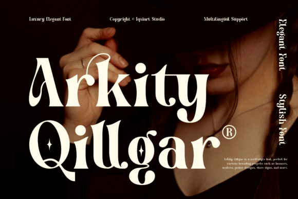 Arkity Qillgar Font - Featured Image