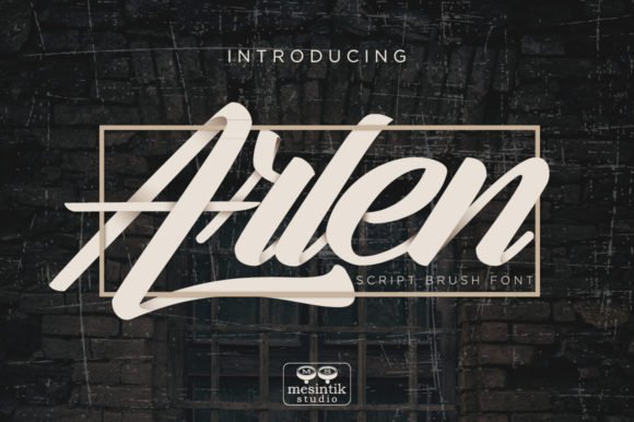 Arlen Script Font - Featured Image