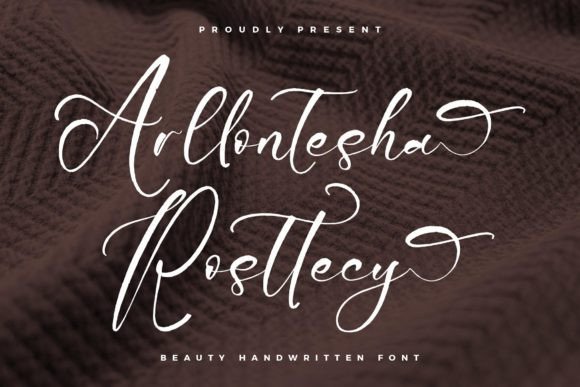 Arllontesha Rosttecy Font - Featured Image