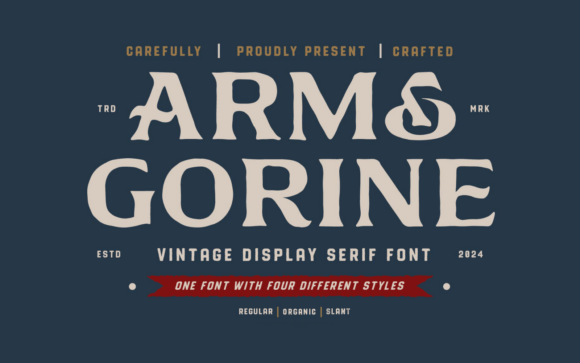 Arm Gorine Font - Featured Image