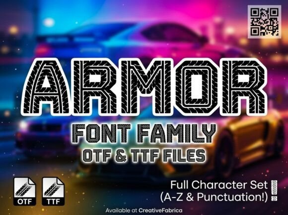 Armor Font - Featured Image