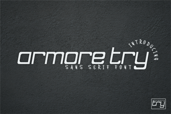 Armore Try Font - Featured Image
