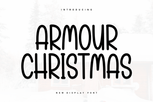Armour Christmas Font - Featured Image