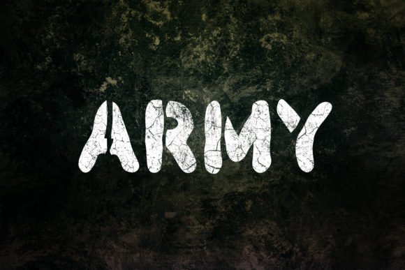 Army Font - Featured Image