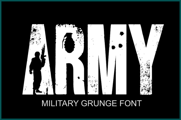 Army Font - Featured Image