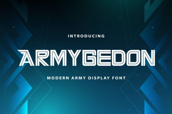 Armygedon Font - Featured Image