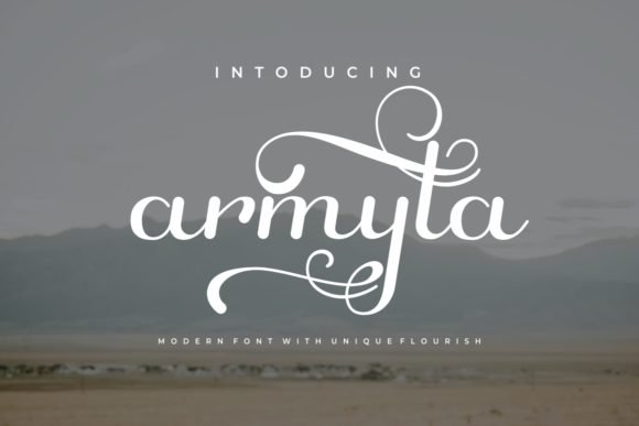 Armyta Font - Featured Image
