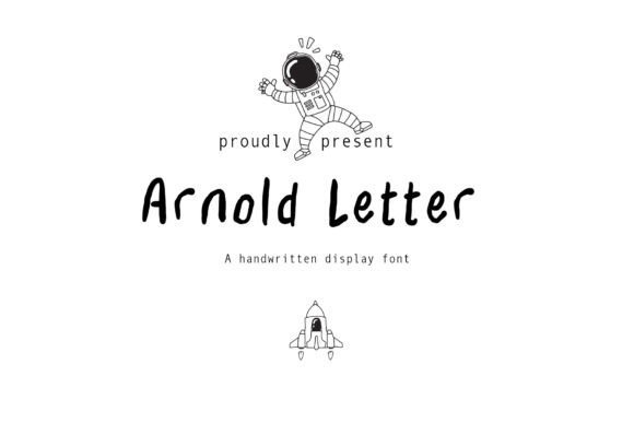 Arnold Letter Font - Featured Image