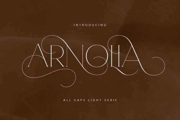 Arnolia Font - Featured Image