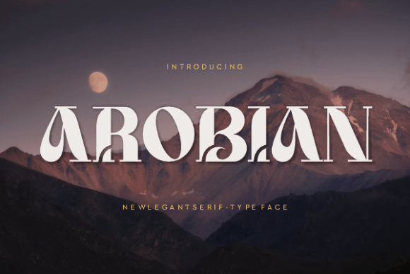 Arobian Font - Featured Image