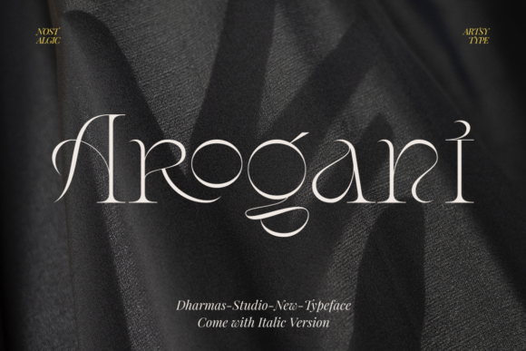 Arogant Font - Featured Image