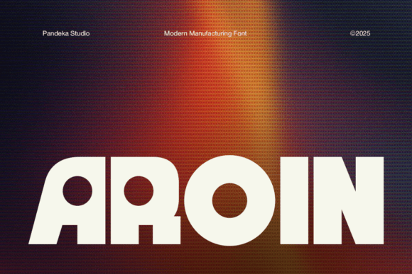 Aroin Font - Featured Image