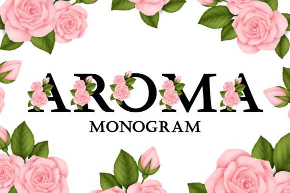Aroma Monogram Font - Featured Image