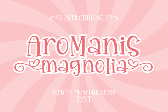 Aromanis Magnolia Font - Featured Image