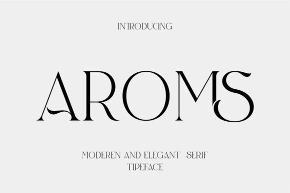Aroms Font - Featured Image