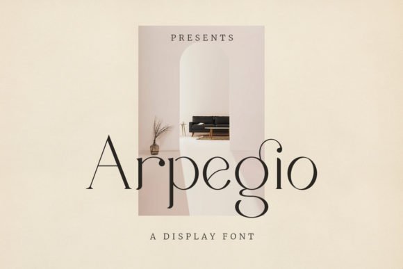Arpegio Font - Featured Image