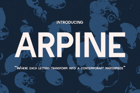 Arpine Font - Featured Image