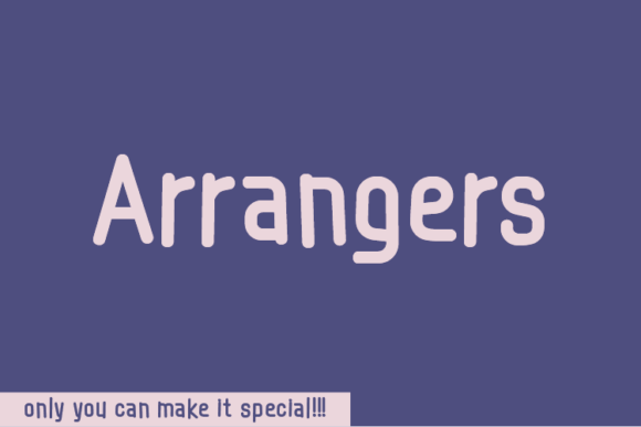 Arrangers Font - Featured Image