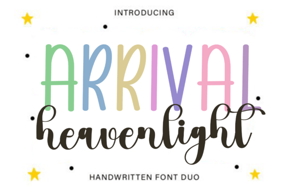 Arrival Heavenlight Font - Featured Image