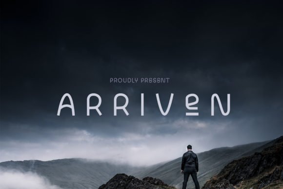 Arriven Font - Featured Image