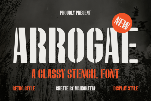 Arrogae Font - Featured Image