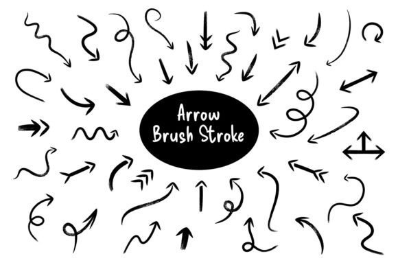 Arrow Brush Font - Featured Image